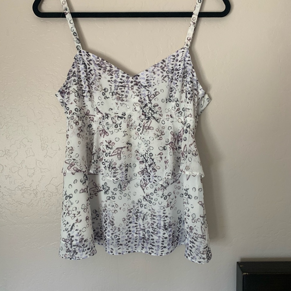 CAbi adjustable strap blouse